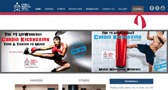 Desktop Screenshot of kicktofitness.com